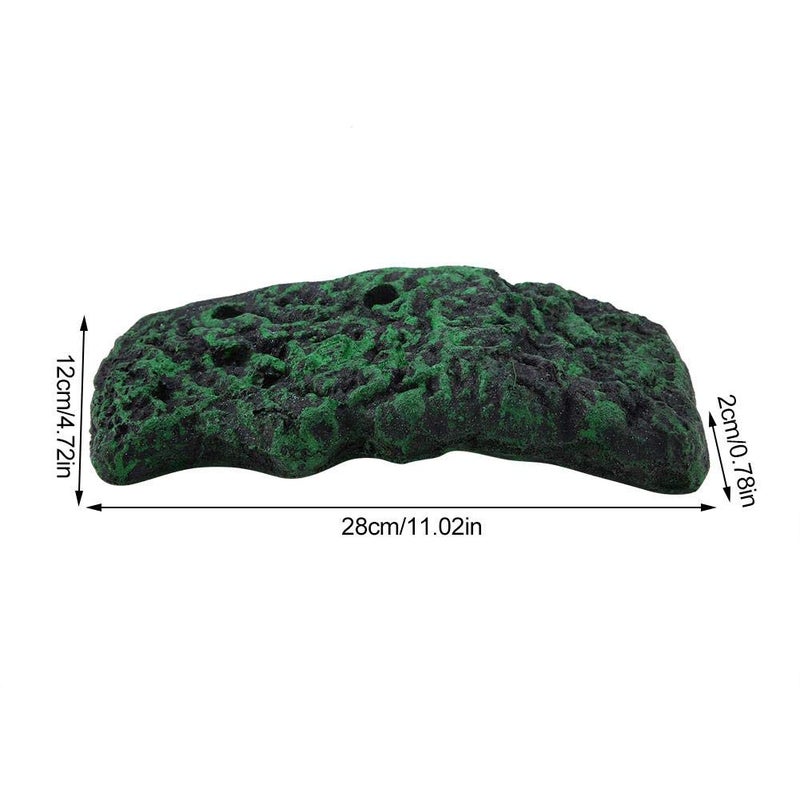 Tnfeeon Reptile Floating, Basking Stage Floating Island with Sucker Aquarium Accessory for Amphius Animals(Large) - Image 2